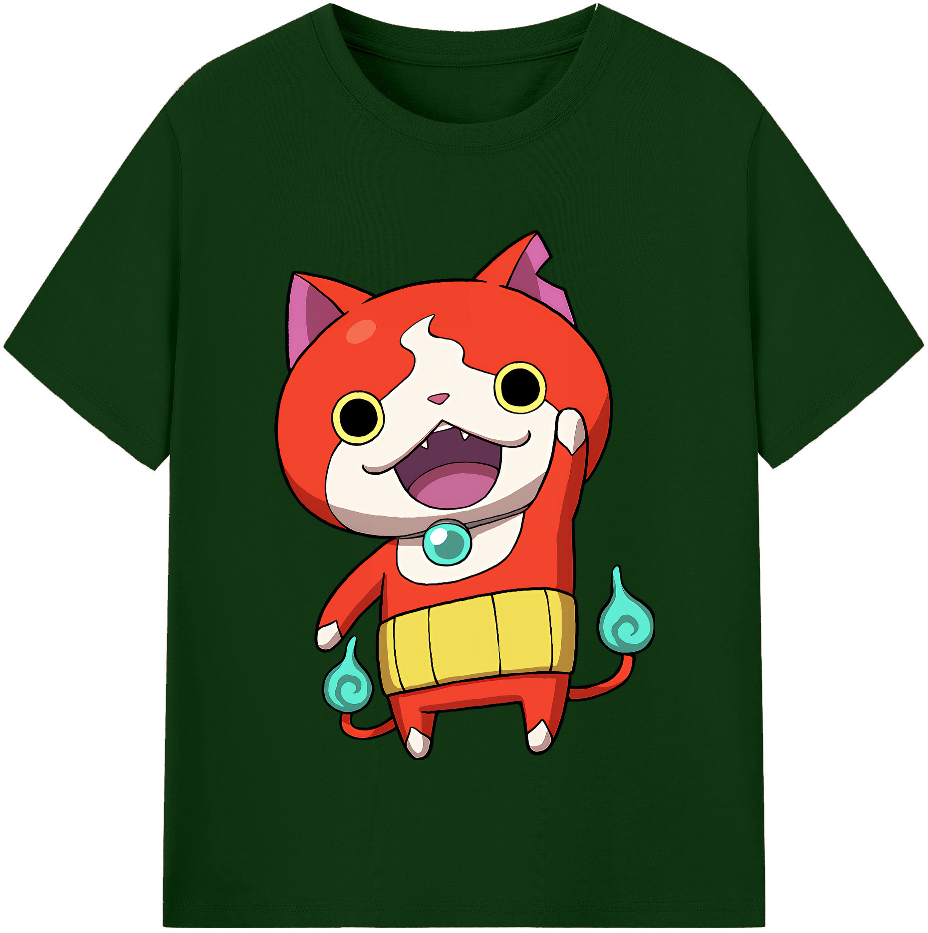 （画像用） 妖怪ウォッチ Yo-kai Watch 綿100％半袖Tシャツ（フロントプリント）
